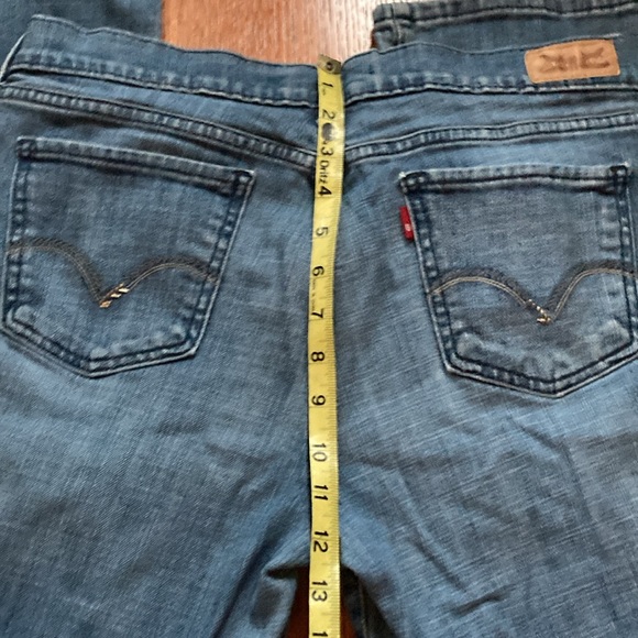 LEVIS 515 Boot Cut faded jeans size 10M - Picture 12 of 13